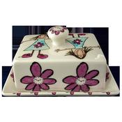 Time for Tea Butter Dish - Big Leap Designs image