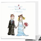 Happiness on your Wedding Day - Big Leap Designs image