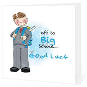 Good Luck in BIG school - Big Leap Designs