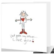 just love you Mum - Big Leap Designs image
