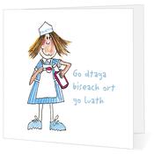 Go dtaga biseach ort go luath - Big Leap Designs