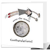 Congratulations over the moon - Big Leap Designs