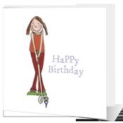 Happy Birthday Golfer - Big Leap Designs image