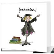 Graduated Congratulations| Graduation card image