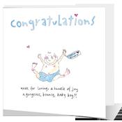 Congratulations Baby Boy - Big Leap Designs image