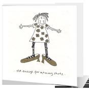 Old enough for mammy shoes - Big Leap Designs image