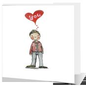 You and red heart - Big Leap Designs image
