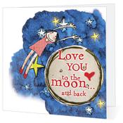 I love you to the moon and back - Big Leap Designs image