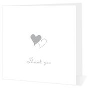 Silver Hearts - Thank You - Big Leap Designs image