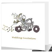 Couple on Motorbike - Big Leap Designs