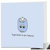 Congratulations on your Baby Boy - Big Leap Designs image