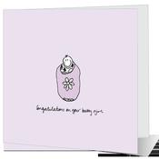 Congratulations on your Baby Girl - Big Leap Designs image