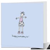 Happy Birthday Sis - Big Leap Designs image