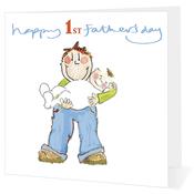 Happy 1st Father's Day - Big Leap Designs image