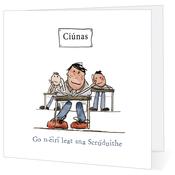 Go n-Éirí leat sna Scrúduithe |Irish Good Luck card | Irish Exam Good Luck card | image