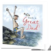 https://bigleapdesigns.com/product/Such a great Dad | Father's Day card |