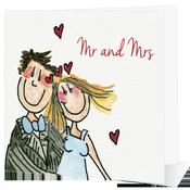 Mr &amp; Mrs - Big Leap Designs image
