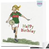 Female Footballer - Big Leap Designs