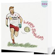 Footballer Happy Birthday - Big Leap Designs image