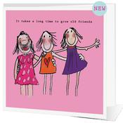 Old Friends| card from Big Leap Designs Swimming range |
