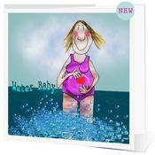 Water Baby | card from Big Leap Designs Swimming range |