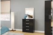 Solid Colour Lynx 4 Drawer Chest image
