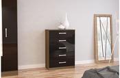 Two Tone Lynx 5 Drawer Chest image