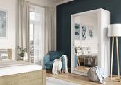 Aran Sliding Mirror Wardrobe 120cm - BigMickey.ie image