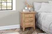 Hampstead 3 Drawer Bedside Locker - BigMickey.ie image