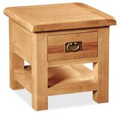 Salisbury Lamp Table With Drawer - BigMickey.ie image
