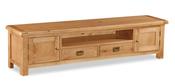 Salisbury Extra Large Low TV Unit - BigMickey.ie image