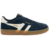 Gola Hawk Suede 86 Trainer - Navy/Off White/Gum