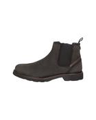 Sioux Chelsea Boot - H Wide - Dark Brown Suede