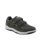 Gola Belmont 2 Suede Velcro Twin Bar - Charcoal