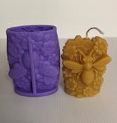 Silicon Candle Mold - Sunflower and Bee