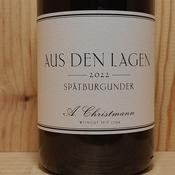 Christmann Aus Den Lagen Spatburgunder 2022