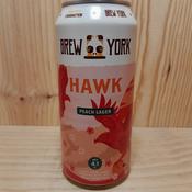Brew York Hawk Peach Lager