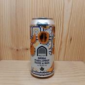 Vault City Imperial Peach &amp; Apricot Pastel De Nata Pastry Sour 440ml