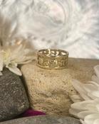 The Story of Galway Open Back 9ct  Gold Ring image