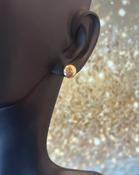 9ct Yellow Gold Button Stud Earrings image