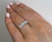 2.03ct Four Stone Diamond &amp; 18ct Yellow Gold Ring image