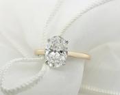 2.03ct Oval Solitaire in 18ct Yellow Gold image