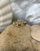 9ct Yellow Gold Heavy Ladies Claddagh image