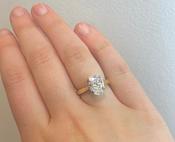2.03ct Oval Solitaire in 18ct Yellow Gold image