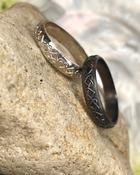 Heart Celtic Knot Black Rhodium Ring image