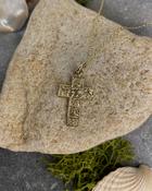 9ct Mini Story of Galway Closed Back Cross image