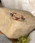 14ct Rose Gold Heavy Ladies Claddagh image