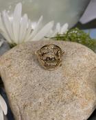 Story of Galway 9ct Open Back Oval Ring image