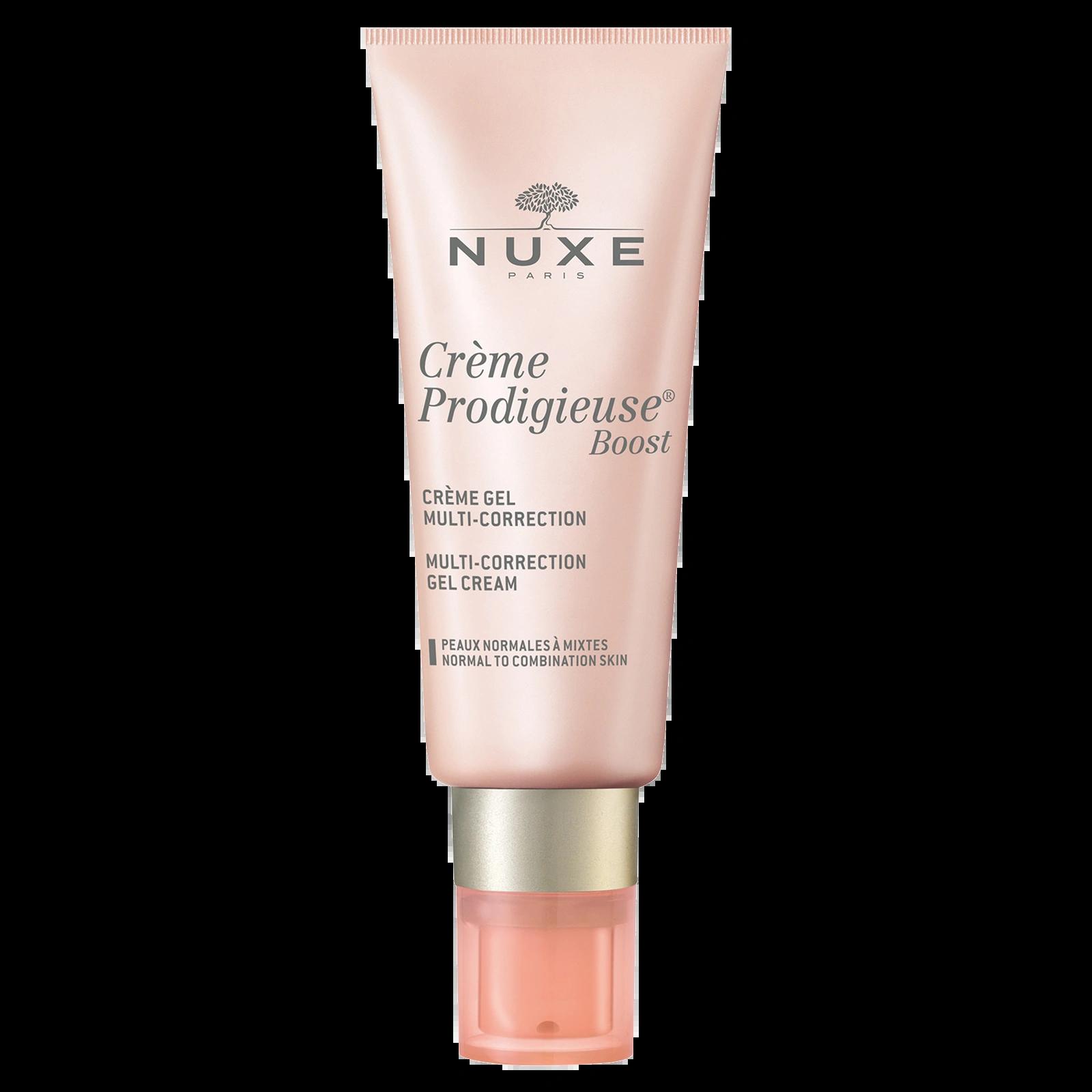 NUXE Prodigieuse Boost Multi-Correction Gel Cream 40ml for Normal to Combination Skin, Image Features: Crème, Boost, Multi-Correction, Gel Cream