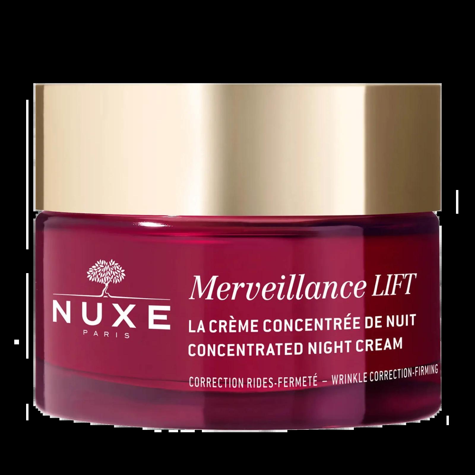 NUXE Merveillance Lift Concentrated Night Cream 50ml - Wrinkle Correction & Firming